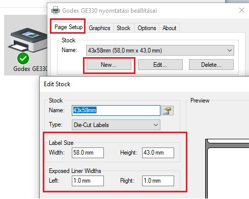 nyomtató beállítások - 2