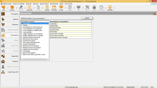 Kereskedelmi kimutatások